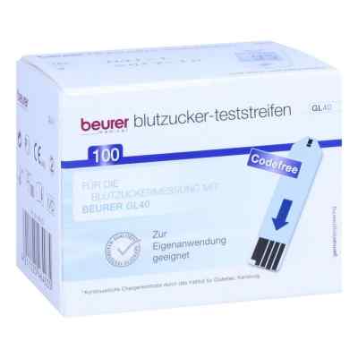 Beurer Gl40 bandelettes de test de glycémie (100 pièces)