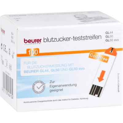 Beurer GL44/GL50 bandelettes de test de glycémie (100 pièces)