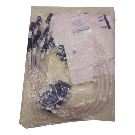 Bf Comfort poche de jambe 750 ml 50 cm avec sortie de fermeture (10 pièces)