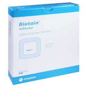 Biatain selbsthaftender Schaumverband 12,5x12,5 cm (10 Stück)