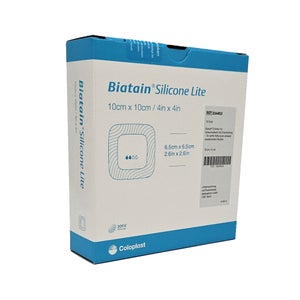 Biatain Silicone Lite Schaumverband 10x1 (10 Stück)
