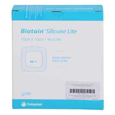 Biatain Silicone Lite foam dressing 10x1 (10 pieces)
