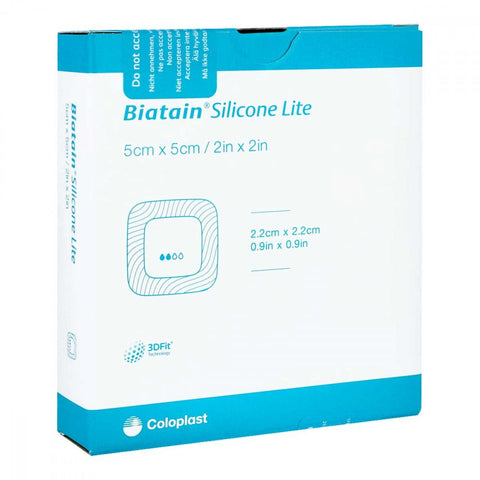 Biatain Silicone Lite foam dressing 5x5 cm (5 pieces)