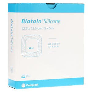 Biatain® Silicone 12,5 x 12,5 cm — 10 Stück