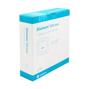 Biatain Silicone Schaumverband 12,5x12,5 (10 Stück)