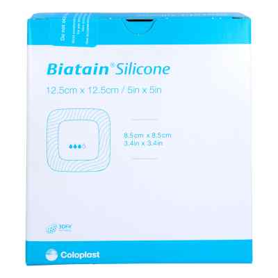 Biatain Silicone Schaumverband 12,5x12,5 (10 Stück)