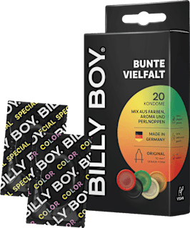 BILLY BOY Préservatifs Bunte Vielfalt largeur 52 mm (20 pièces)