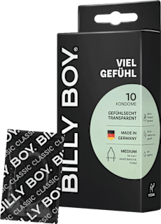 BILLY BOY préservatifs Viel Gefühl, largeur 56 mm (10 pièces)
