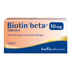 Biotin BETA 10 mg Tabletten (100 Stück)