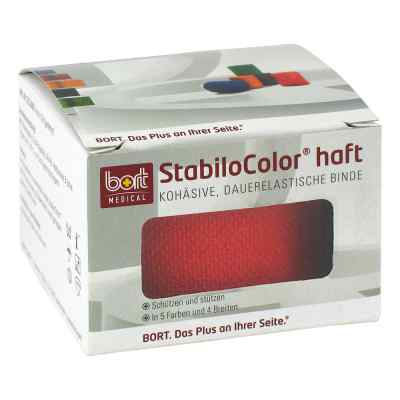 Bort Stabilocolor bande adhésive 4 cm rouge (1 pièce)