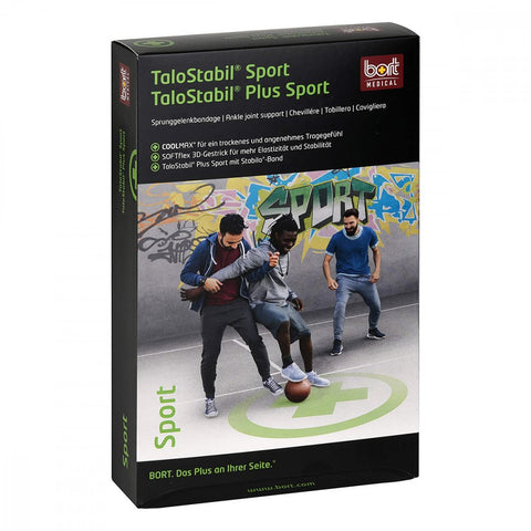 Bort Talostabil Sport ankle brace small black/green (1 piece)