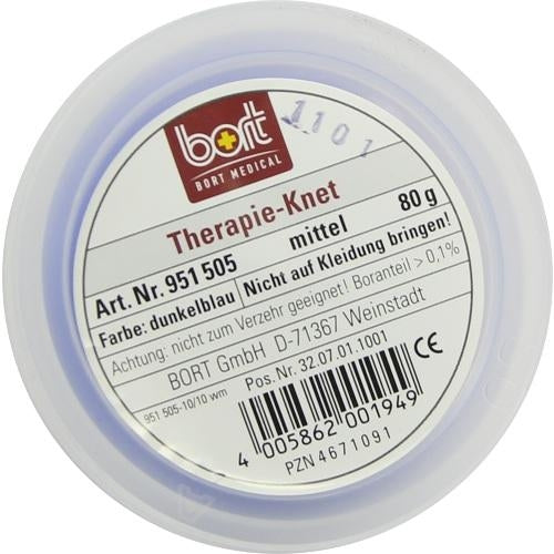 Bort Therapie pâte à modeler bleu foncé (80 g)
