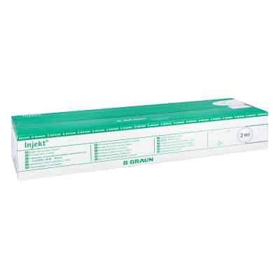 Braun Injekt seringues avec cône central Luer (100x2 ml)