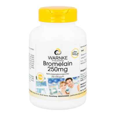 Warnke Vitalstoffe Bromelain 250 mg gélules gastrorésistantes (250 gélules)