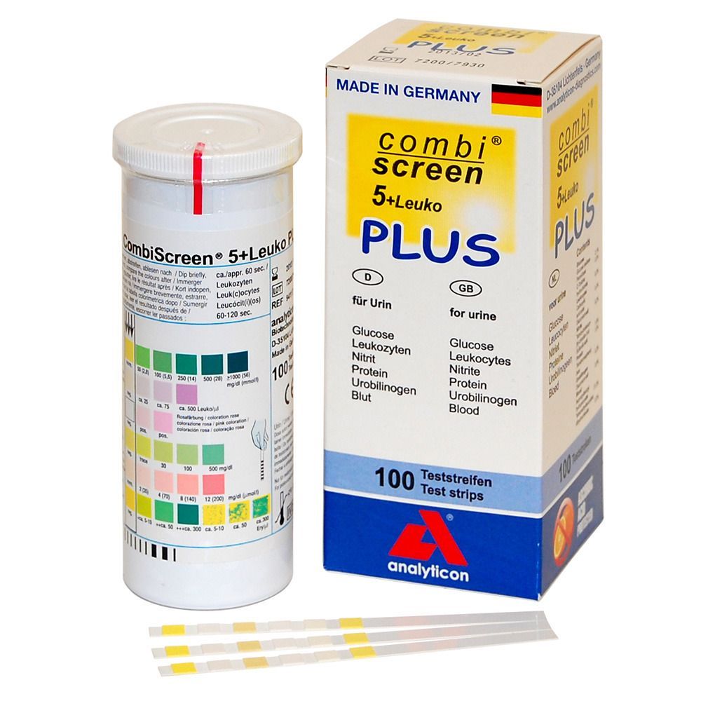 Combi-Screen® PLUS 5+ Leuko (100 bandelettes)