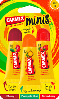 Carmex soin des lèvres minis SPF 15 (3x5g), 15 g