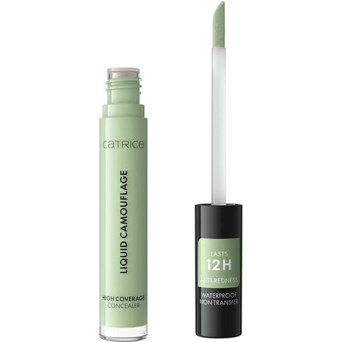 CATRICE Liquid Camouflage High Coverage Concealer wasserfest Anti-Red 200 (5 ml)
