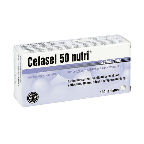 Cefasel 50 nutri selenium tablets (100 pieces)