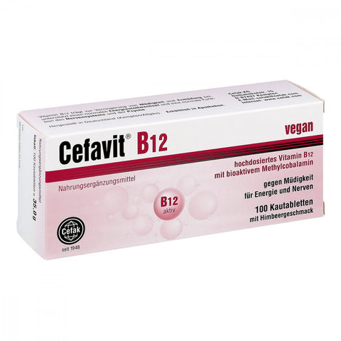 Cefavit B12 chewable tablets (100 pieces)
