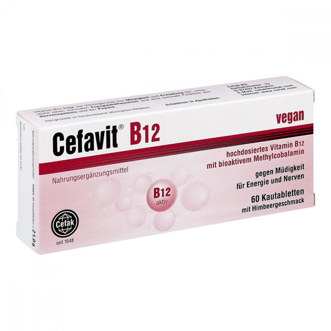 Cefavit B12 chewable tablets (60 tablets)