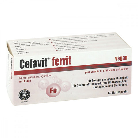 Cefavit Ferrit capsules (60 pieces)