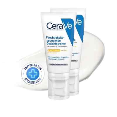 CeraVe Crème visage hydratante SPF 50 (2 x 52 ml)