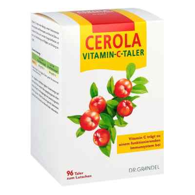 Cerola Vitamin C pastilles Grandel (96 pièces)