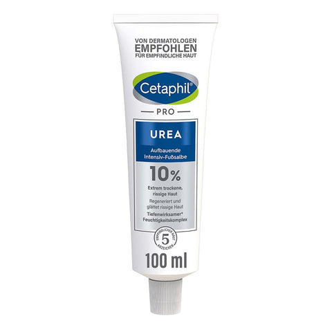 Cetaphil PRO Urea 10% crème intensive régénérante pour les pieds (100 g)