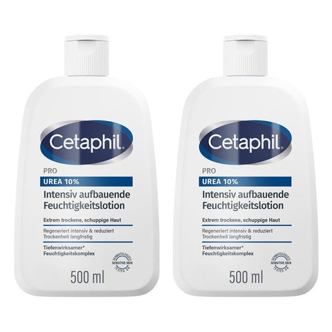 Cetaphil PRO Urea 10% lotion hydratante intensive (2x500 ml)