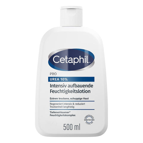 Cetaphil PRO Urea 10% lotion hydratante intensément réparatrice (500 ml)