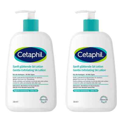 Cetaphil lotion SA lissante douce (2x236 ml)