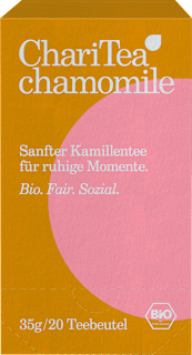 ChariTea tisane Chamomile (20 sachets), 40 g