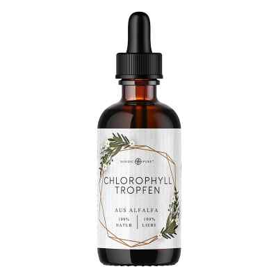 Gouttes de chlorophylle de luzerne Nordic Pure (100 ml)
