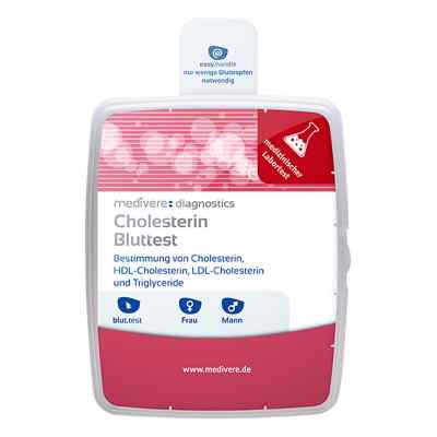 Medivere GmbH Test de cholestérol sanguin (1 pièce)