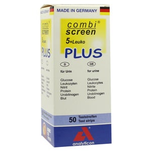 Combiscreen 5+leuko Plus bandelettes réactives (50 pièces)