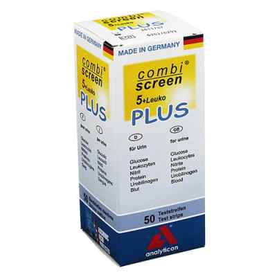 Combiscreen 5+leuko Plus bandelettes de test (50 pièces)