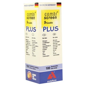Combiscreen 9+leuko Plus Teststreifen (100 Stück)