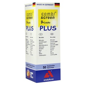 Combiscreen 9+leuko Plus bandelettes de test (50 pièces)