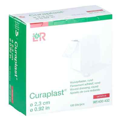 Curaplast Strips Sensitiv rund 2,3 cm (100 Stück)