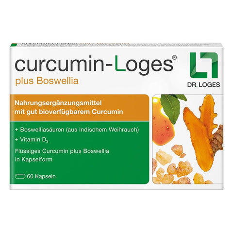 curcumin-Loges plus Boswellia - turmeric capsules with frankincense (60 capsules)
