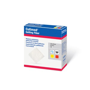 Cutimed® Gelling Fiber 10 x 10 cm — 10 Stück