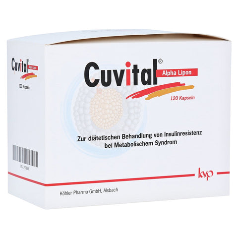 Köhler Cuvital Alpha Lipon (120 gélules)