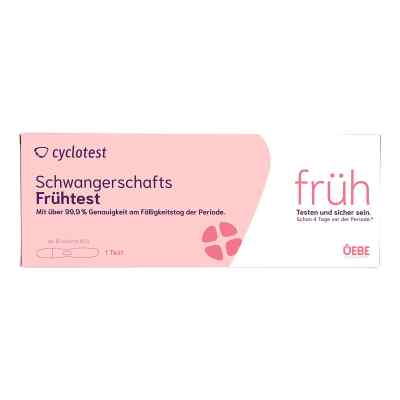 Cyclotest test de grossesse précoce 10 mUI/ml urine (1 pièce)
