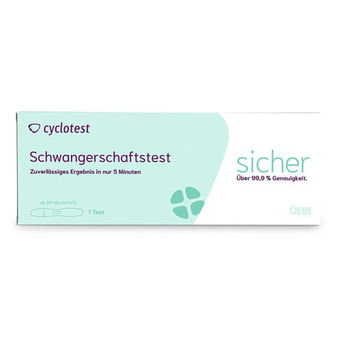 Cyclotest Schwangerschaftstest 25 mIU/ml Urin (1 Stück)