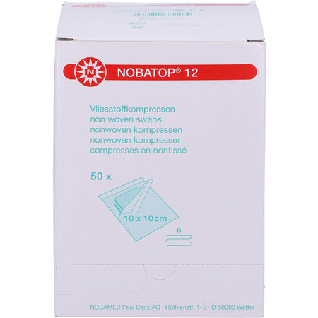 NOBATOP 12 compresse stérile 10x10 cm