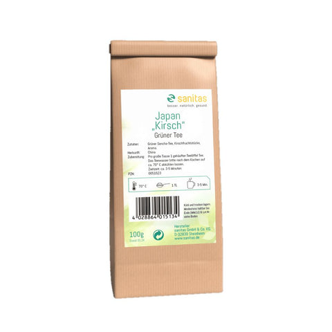 Sanitas Japanischer Kirsch-Grüntee (100 g)