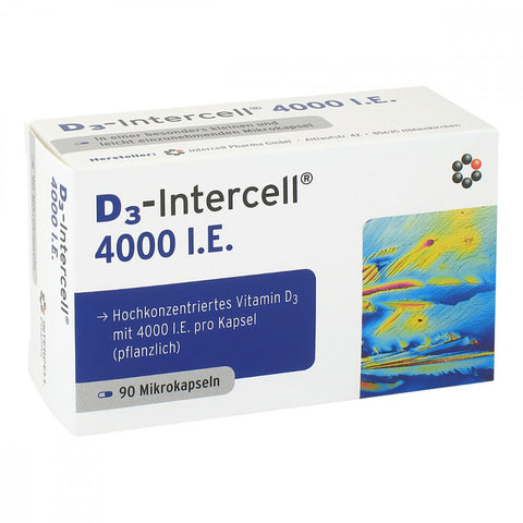 D3-intercell 4.000 I.E. Kapseln (90 Stück)