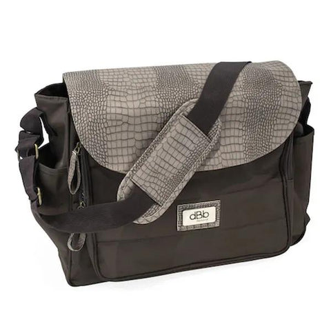 dBb Remond Wickeltasche "Python" Farbe braun
