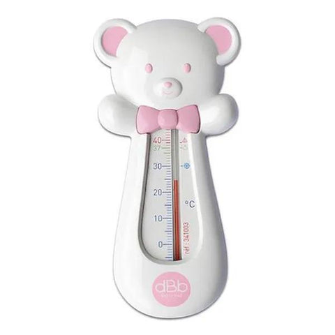 dBb Remond schwimmendes Bade-Thermometer Bärenform Rosa