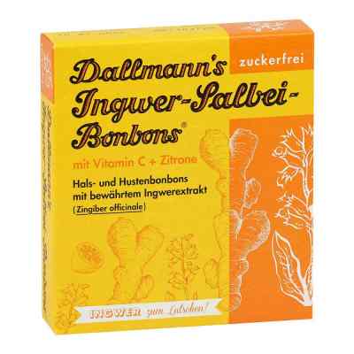 Dallmann's bonbons gingembre-sauge (37 g)